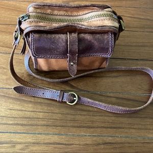 Madewell Camden Crossbody Bag Brown Used Condition